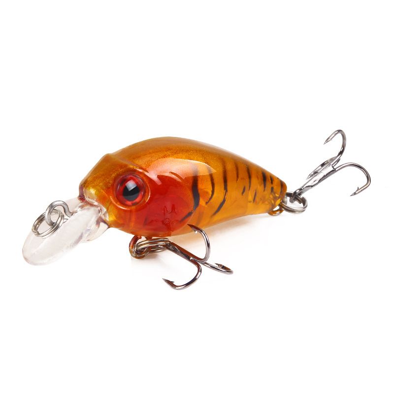 Lure Bait Rock Fat Man Fish Bait 4.5cm/3.8g Floating Hard Bait Simulation Bait Fishing Gear Products_desvips.com