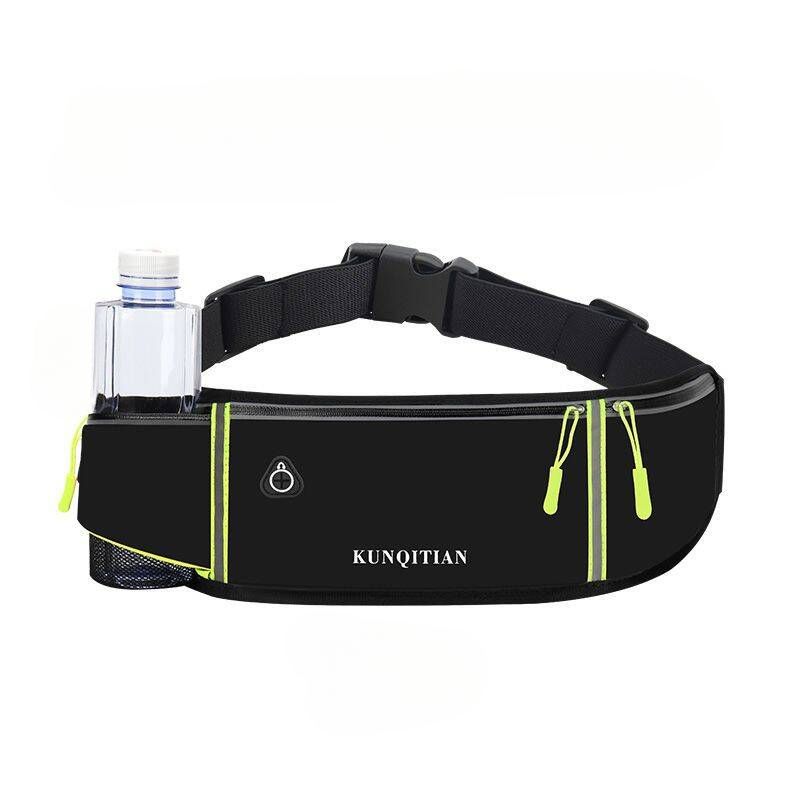 New Sports Running Waist Multifunctional Phone Outdoor Equipment, Invisible Close-fitting Waterproof Belt Bag, Water_desvips.com