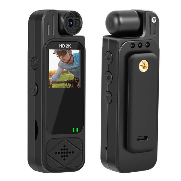 Cross-border Portable Handheld Action Camera With Clip-on Body, Body-worn Outdoor Shooting Device With WIFI Recorder_desvips.com