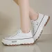 Canvas Women Sneakers Platform 2024 New Running Designer Shoes White Outdoor Casual Walking Flats Zapatos De Mujer_desvips.com