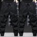 001 Army Green Cargo Spring Autumn Trendy Loose Jogger Outdoor Hiking Tactical Men American Style Casual Pants_desvips.com