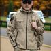 Men's Spring, Autumn, Winter Short Fleece Beetle II Jacket, Outdoor Waterproof Softshell Jacket_desvips.com