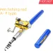 Meiyu Pen Fishing Rod Cross-border Mini Ice Fishing Rod Pocket Raft Rod Portable Gift Fishing Rod 1 Meter A- P_desvips.com