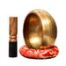 Nepal Singing Bowl Handmade Bowl Hand-Hammered Tibetan Singing Bowl Set - Stress Relief, Chakra Balancing & Meditation Tool_desvips.com