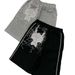 2025 High Street Trend Loose Shorts Sports Versatile Casual Sweatpants Summer Line Art Dragon Head Embroidery Men's_desvips.com