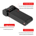 Combination Anti-Theft Mountain Electric Bike Portable Joint Bicycle Folding Lock_desvips.com