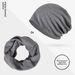 Winter Pullover Hat For Men And Women, Cotton Solid Color, Versatile, Face Slimming, Windproof, Warm, Beanie, Slouchy_desvips.com
