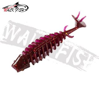 WALK FISH 6PCS 6.5cm 2.3g New Floating Soft Lure Artificial Soft Bait Wobblers Swimbait For Bass Fishing Accessories Lures_desvips.com