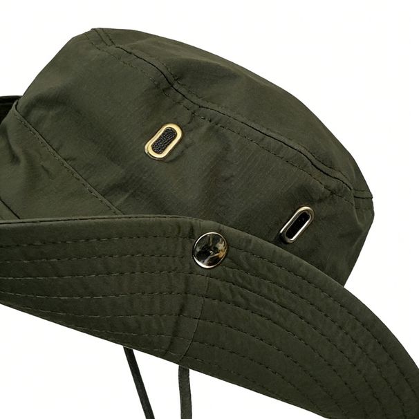Outdoor Hiking Cap Polyester Material Breathable Quick-Drying Tear-Resistant Foldable With Wind Rope Anti-Slip,gorras_desvips.com