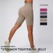 Women’s Clothing New Summer High Waist Yoga Shorts Wear As Outerwear Hip Lifting And Slimming Cycling Running And Fitness Five Point Sports Shorts_desvips.com
