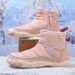 Unisex Winter Snow Boots With Side Zipper - Waterproof Slip-Resistant Cold Weather Shoes For Men & Women - Thermal Lined Wide Toe Barefoot Comfort_desvips.com