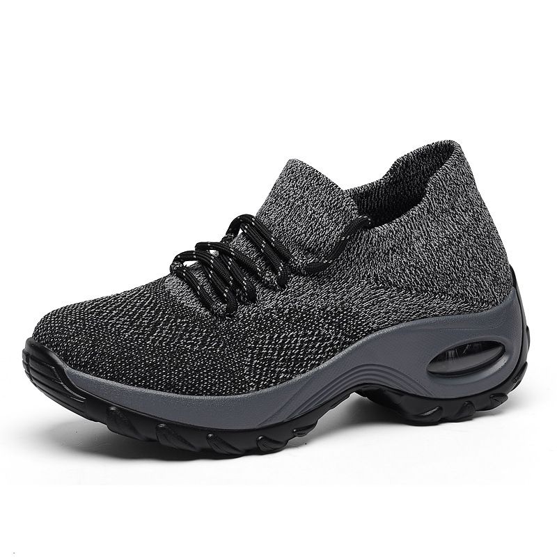 Large Size New Sports Women's Flying Woven Socks, Rocking Shoes, Casual Running Shoes_desvips.com