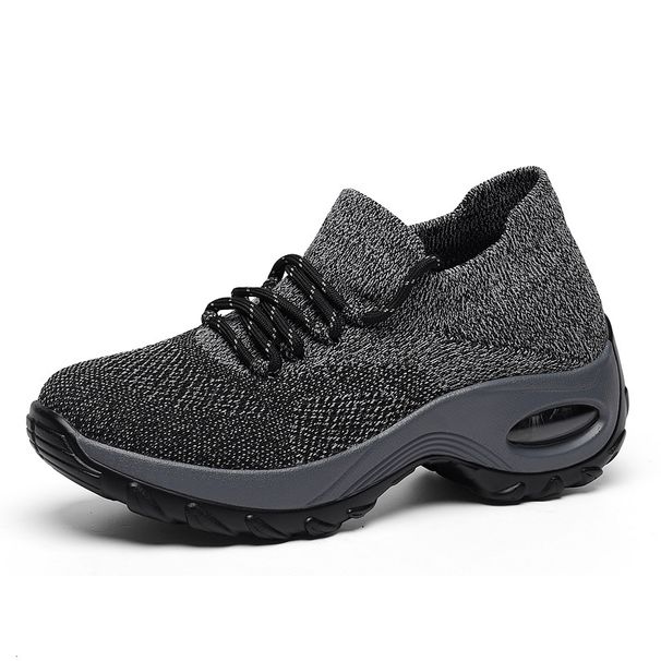 Large Size New Sports Women's Flying Woven Socks, Rocking Shoes, Casual Running Shoes_desvips.com
