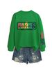 Fashion Trend Colorful Paras Make Arm Print European And American Women's Sports Sweatshirt_desvips.com
