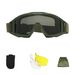 Sports Eyewears Tactical Goggles With Superior Anti Fog Feature Durable Frame Crystal Clear Lenses_desvips.com