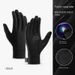 Thermal Ski Gloves Winter Waterproof Windproof Anti-Slip Liner Gloves For Outdoor Cycling Hiking Mountaineering (Black, Pink, Purple, Panda)_desvips.com