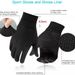 Cycling Gloves autumn and winter warm cold proof cycling driving fishing running plus velvet men's outdoor sports gloves_desvips.com