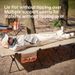 Upgrade 4 Rods Widen Camping Cot 80/90cm Portable Ultralight Outdoor Travel Sleeping 1-2 Person Camp Folding Bed_desvips.com