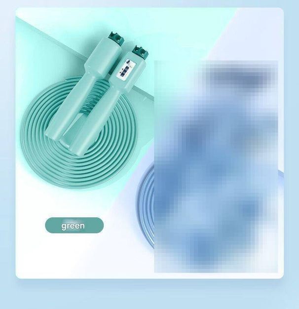 Competition-Grade Speed Jump Rope With Smart Counter - Double Ball Bearing Skipping Rope For High-Speed Training & Fitness Tracking_desvips.com