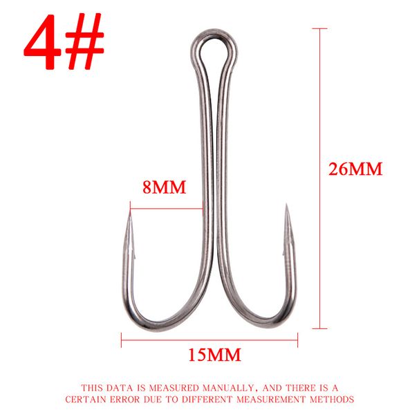 10/50/100PCS Long Shank Double Hook Barbed Weedless Fishing Hook Fly Tying For Jig Bass Fish Hook Fishing Tackle For Soft Lures_desvips.com