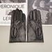 Men's Imported Sheepskin Thin Single Leather Unlined Full Mesh Design Summer Breathable Driving Gloves_desvips.com