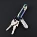 New Stainless Steel Mini Folding Knife For Outdoor Use, Pocket Knife, Keychain Accessory, Package Opener_desvips.com