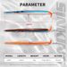 Hunthouse 2PCS Floating Pencil Fishing Lures 225mm/40g Surface Propeller Needle Baits For Seabass Bluefish Tackle_desvips.com