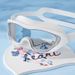 Goggles HD Anti-Fog Waterproof Swimming Glasses For Women And Men Large Frame Adult Swim Cap Equipment_desvips.com