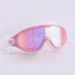 Swimming Goggles Adult HD Waterproof And Anti-fog Electroplating Swimming Goggles Flat Large Frame Swimming Glasses_desvips.com