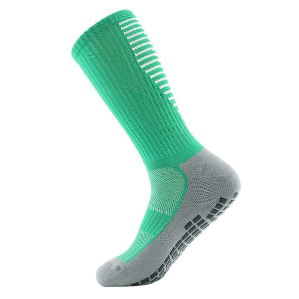Soccer Socks Anti Slip Football Socks Men's Mid Tube Socks Striped Style Game Specific Anti Slip Socks Towel Bottom Thickened Training Sports Socks_desvips.com