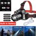 USB Rechargeable Canping Hiking Headlight 5-Modes LED Headlamp Motion Sensor Headlamp_desvips.com
