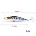 1 Pcs Suspending Hot-Stamped Laser 3D Realistic Lure Long-Cast Minnow Lure 8.5cm 8.4g Common Plastic Hard Lure Fishing Tackle_desvips.com
