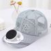 Men's Solar & USB Rechargeable Cooling Fan Hat, Breathable Mesh UV Protection Baseball Cap For Outdoor Work Gardening Hiking_desvips.com