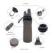 New silicone outdoor travel travel fitness portable collapsible water bottle_desvips.com
