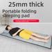 Ultra-Thick Camping Sleeping Pad – Waterproof, Non-Slip, Multi-Size (70cm/80cm/90cm Width) With Optional Pillow (Black/Navy/Grey)_desvips.com