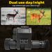 Hunting Night Vision Scope, Digital 8x Magnifying Telescope, Crosshair, All Black Visible Up To 400 Meters_desvips.com