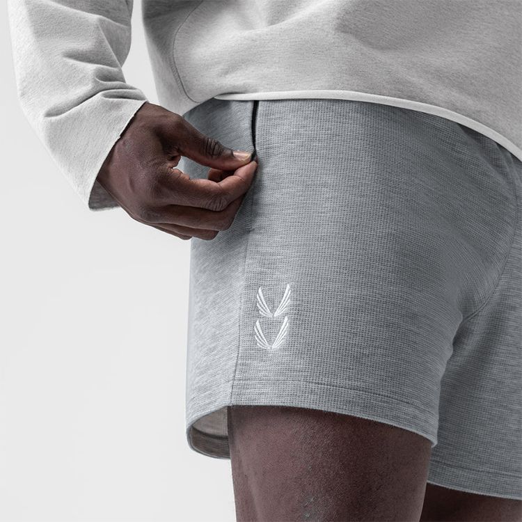Summer Men's Shorts, American Style Youth Straight-Leg Sports Pa, Trendy Embroidered Zipper Pocket Running Fitness_desvips.com