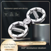 Strength Resistance Adjustment Boxing Trainer Men's Combat Figure 8 Arm Strengthener Fitness Ring_desvips.com