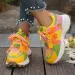 Women's Casual Sports Spring Autumn College Style Thick Bottom Breathable Soft Sole Running Shoes Comfortable Footwear_desvips.com