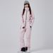 New One-Piece Suit For Women Winter Warm Slim Fit Windproof Waterproof Outdoor Snowboard Ski Gear_desvips.com