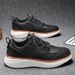 Fashion Sneakers Men's Artificial PU Splicing Breathable Non-Slip Wear-Resistant Running Shoes 40-50_desvips.com