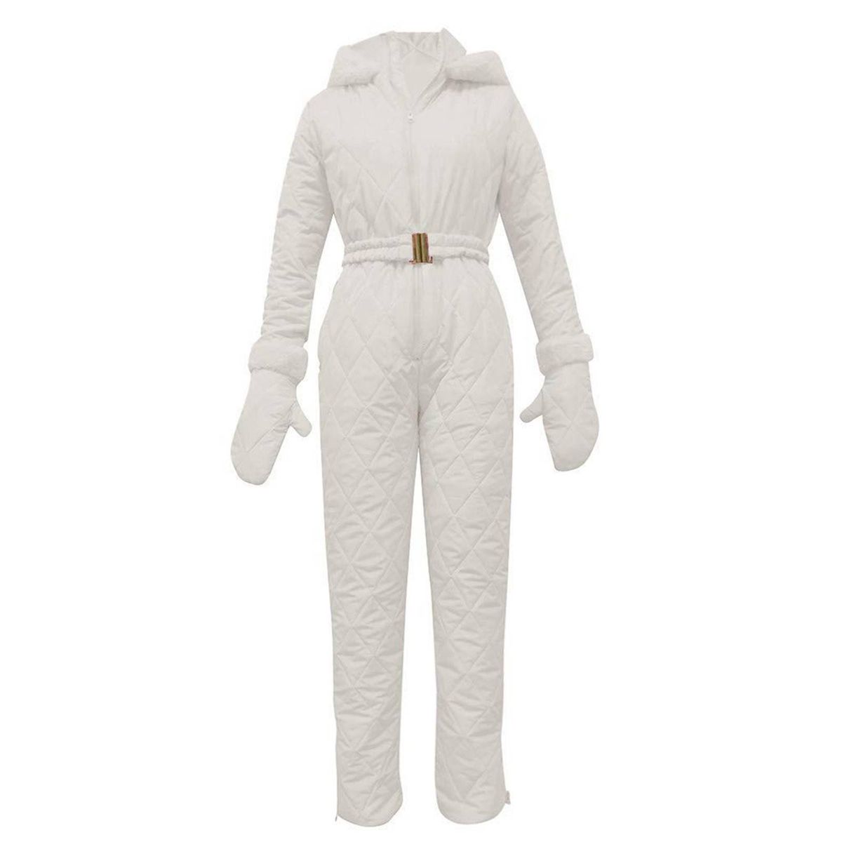 Sports & OutdoorWomen's Winter Ski Suit With Hood - Waterproof Windproof Snowsuit For Outdoor Sports, (White/Yellow/Navy/Black/Pink, S-5XL)_desvips.com