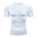 Men's Compression Workout Shirt - Quick-Dry Slim Fit Gym Tee For Running, Basketball & Yoga - Moisture-Wicking Activewear (S-3XL)_desvips.com