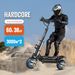 SUNNIGOO X10 6000W Dual Motors Electric Scooter 80km/h Fast Speed 60V 38Ah 80km Range 11 Inch Tire Pro Rider Mecha-Style_desvips.com