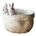 Easter Cute Rabbit Potted Plant Ornament Decoration Nordic Style Holiday Gift Home Decor_desvips.com