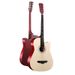 38 And 41 Inch Folk Acoustic Beginner Guitar, All Included_desvips.com