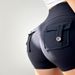 High-Waisted Sexy Yoga Pants Hip Lifting Peach Shaped Sports Shorts Fitness Pants_desvips.com