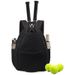 Tennis Bag Backpack,Quilted Tennis Racket Backpack With Water Bottle Pocket For Women Sports Outdoor Training_desvips.com