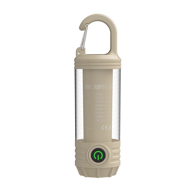 Multifunctional Outdoor Camping Light Portable Strong Light Flashlight Rechargeable Mini Retro Camping Atmosphere Light_desvips.com