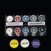 Texas Hold'em 21 Chip Set (200 Chips) With Tablecloth And Dealer Code In A Tin Box (drop Shipping Available)_desvips.com